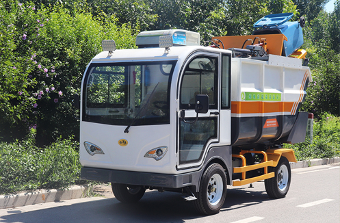 Heckmontierter elektrischer Müllwagen, hergestellt in China