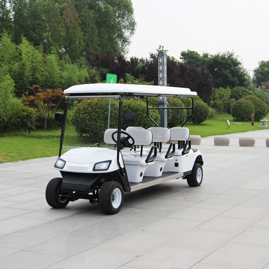 Sechssitziges Elektro-Golfplatzauto